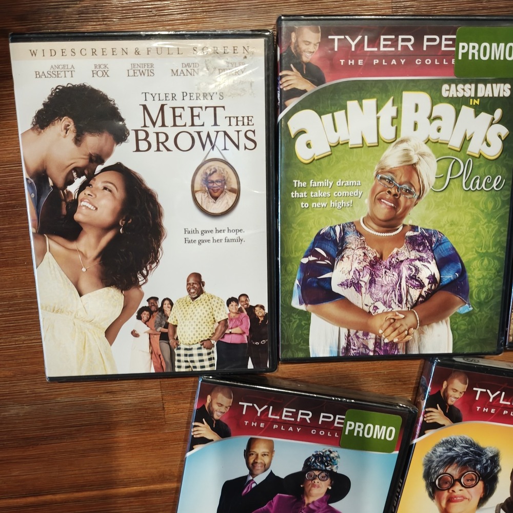 Lot of 10 Factory Sealed Tyler Perry Promo DVDs Madea Jail Play‎ Peeples Browns - Picture 6 of 10